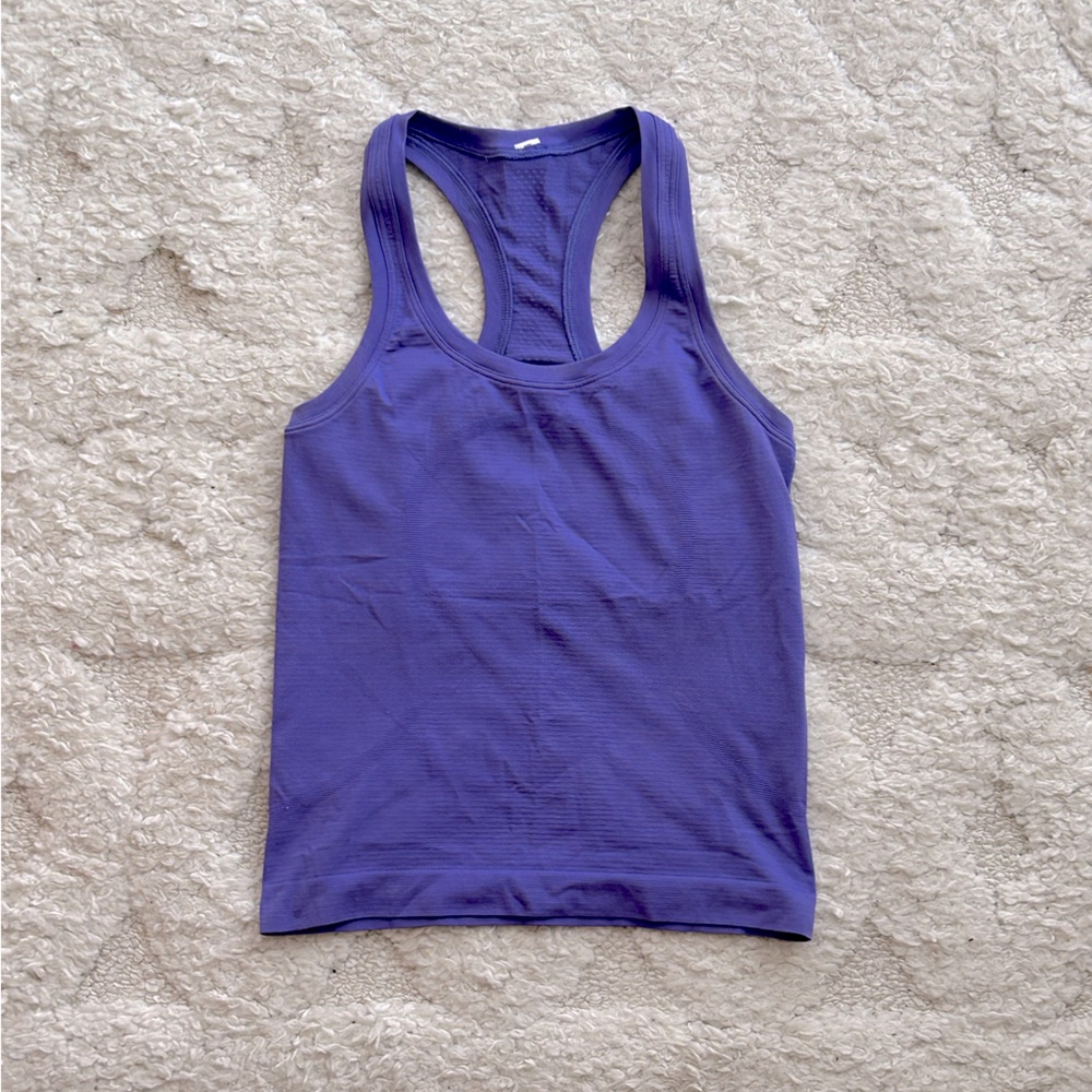 lululemon swiftly waist length racerback tank